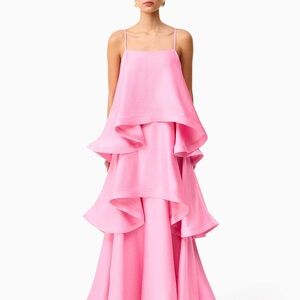 Elliatt - Tilly Tiered Maxi Dress in Pink